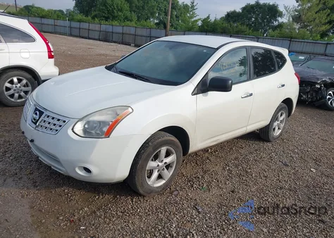 2010 Nissan Rogue S из США, поврежденный, VIN JN8AS5MT2AW024755